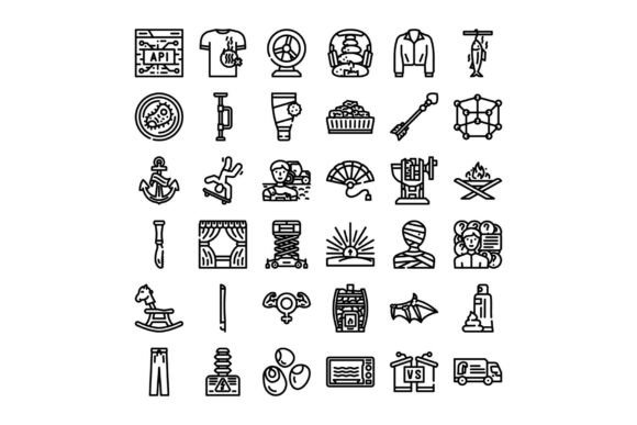 Assorted Vector Icons Collection Illustr