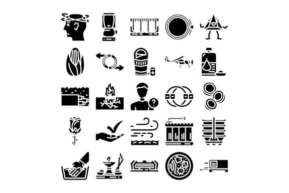 Assortment of Black Glyph Web Icons Coll: A Practical Overview for Designers and Developers