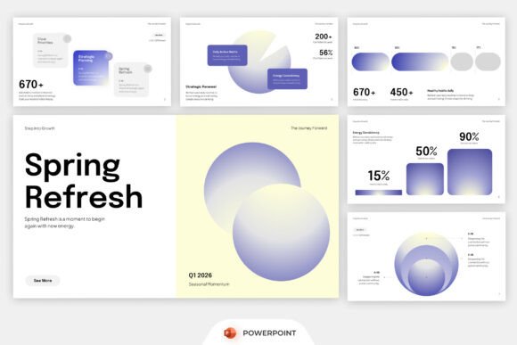 Growth Report PowerPoint: A Modern Template for Clear, Calm, and Data-Driven Presentations