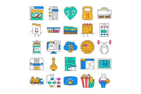 Why a Colorful Collection of Diverse Icons Elevates Modern Infographic Design