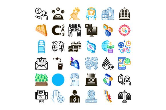Why Infographic Icons Starting with “M” Matter Across Finance, Environment, Tech, Society, Health & E-Learning