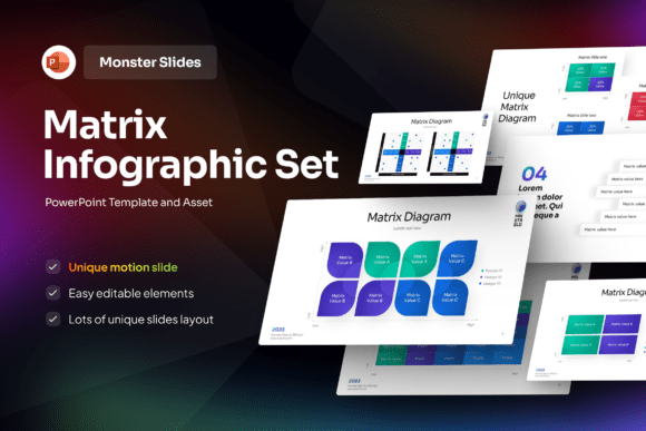 Why Strategic Clarity Starts with the Right Visual Framework: The Rise of the Matrix Infographic Set PowerPoint