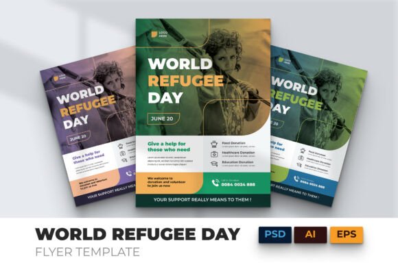 World Refugee Day Flyer: A Practical Design Asset for Humanitarian Communication